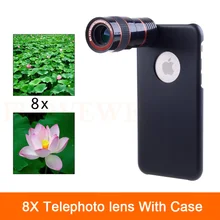 Высокое качество 8x Оптический зум объектив телескопа зажимы линзы камеры телефонные чехлы для samsung Galaxy S3 S4 S5 S6 S7 edge Plus note 2 3 4 5