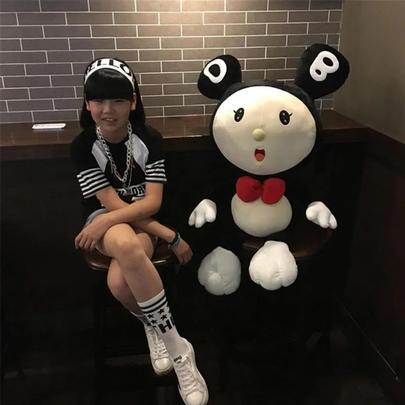 

Fancytrader Stuffed Big Giant Plush Dob Toy Huge Soft Pop Janpan Cartoon MR DOB Doll 2 Sizes Available