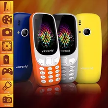 Оригинальный vkworld Z3310 старший телефон 2.4 дюймов 3D Экран 1450 мАч Батарея класса k Усилитель Dual SIM fm-факел Bluetooth