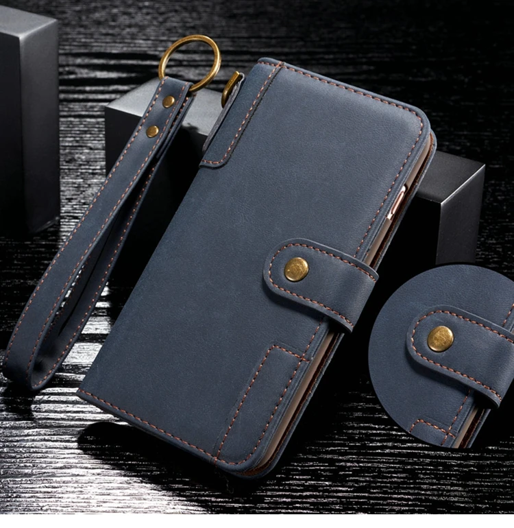 Для Coque iPhone 6 Plus Бизнес кожаный бумажник на магните Телефон чехол для iPhone 6 S Plus флип чехол для iPhone 6 S Plus Etui