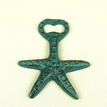 

Foundry Iron Sea Star Wine Bottle Opener Decorative Metal Starfish Decapper Barwar Convenience Gadget Art and Craft Accessories