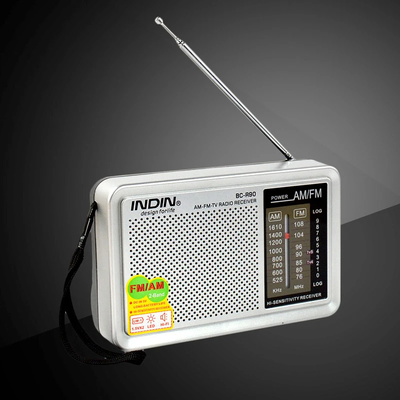 High Quality Radio FM 76 108 AM 530 1600 KHz World Receiver Built in