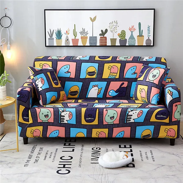 1 шт., все включено, Нескользящие Чехлы для дивана, высокие эластичные чехлы для диванов, полное покрытие, ткань, универсальный диван, подушка, диван, полотенце - Цвет: Color 13