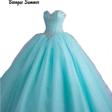 Синий светильник, бальные платья, 16, бальное платье, украшенное бисером и кристаллами, без рукавов, Vestidos De 15 Anos, дебютантные платья на заказ