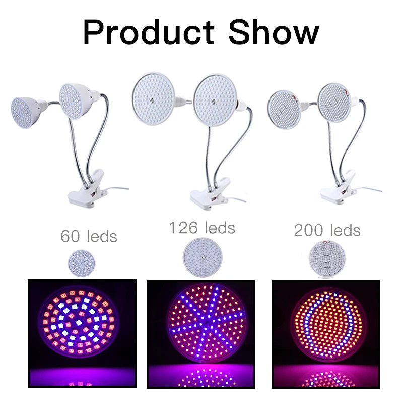  LED Grow light Full Spectrum Fitolamp Hydroponics Phyto lamp Phyto-Lamp For Vegetable Flower Seedli - 32868023750