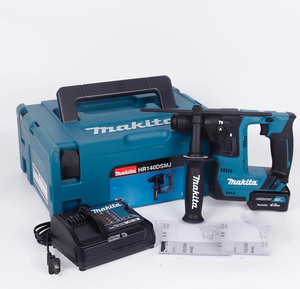 Япония Makita HR140DZ 12V литиевая Батарея Перезаряжаемые 4900ipm 850 РПМ электрический молоток Ударная дрель HR140DSMJ Мультифункциональный дрель