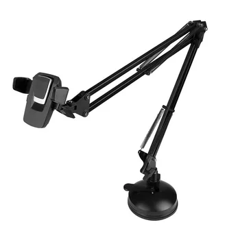 

Free shipping BOW Mobile phone holder bedside watching TV lazy stent bed with desktop stand flat For ipad universal