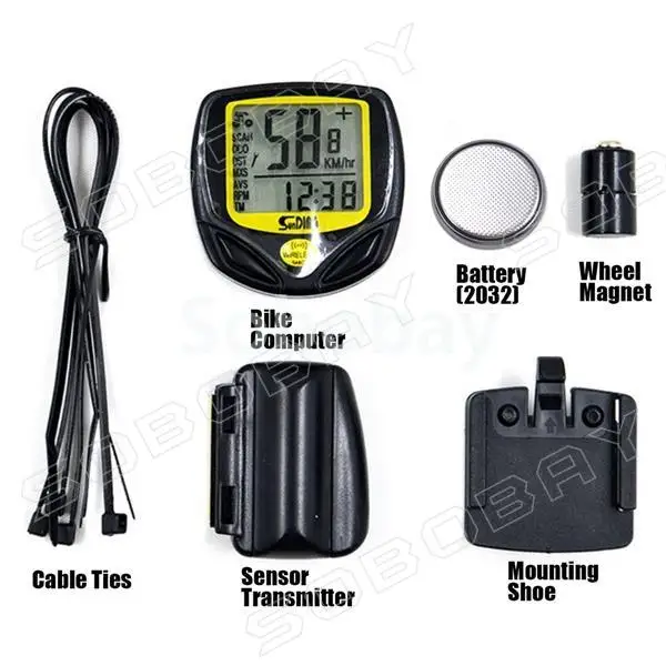 sunding wireless speedometer