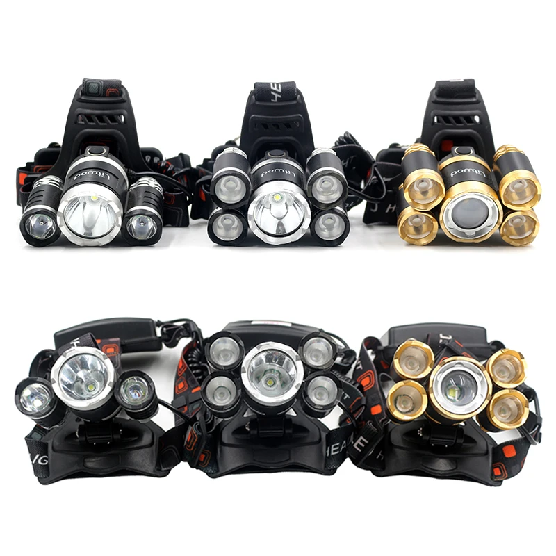 Litwod Z35 Headlight 15000 Lm headlamp CREE XML T6 LED Head Lamp Flashlight Torch head light with 18650 battery 4 mode Lanterna