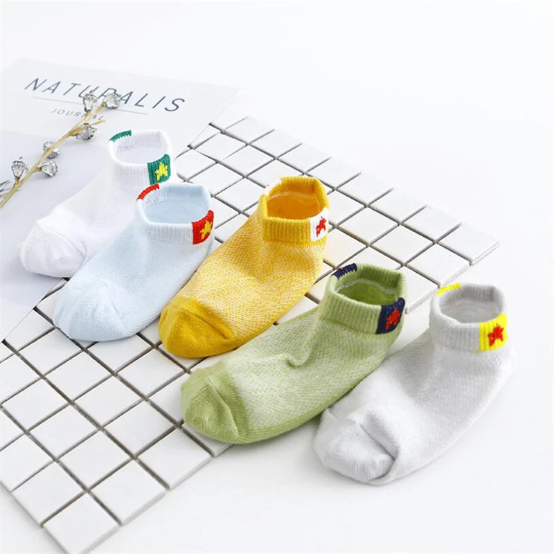 

5pairs/set Children Socks Summer Girls Socks Toddler Mesh Breathable Boys Sport Socks Kids Children Sports Socks meias menina