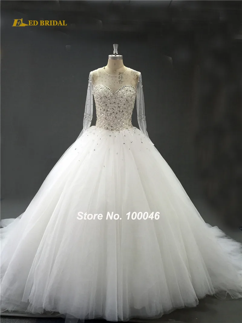 Wedding Dress 2017 Best Ing See Through Long Sleeve Heavy Beaded Wedding Dress 2017 Best Ing See Through Long Sleeve Heavy Beaded Gown Princess Ball Robe De Mariage Ca91 In Dresses From Weddings