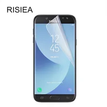 RISIEA 4 шт прозрачная глянцевая Защитная пленка для экрана для Samsung Galaxy J1 Ace J2 Core Prime J3 Pro J8
