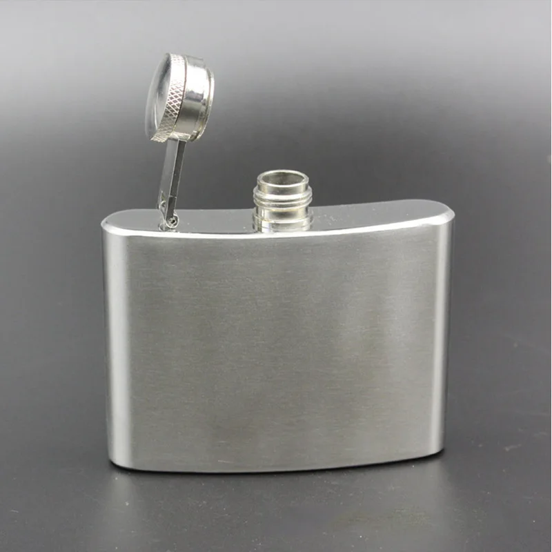 

Portable Stainless Steel hip flask with Box as Gift Whiskey Honest Flask Bottle Wisky