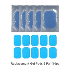 Сменные гелевые подушечки для EMS, тренажер для похудения, стимулятор мышц живота, тренажер для похудения, массажный гидрогель для фитнеса