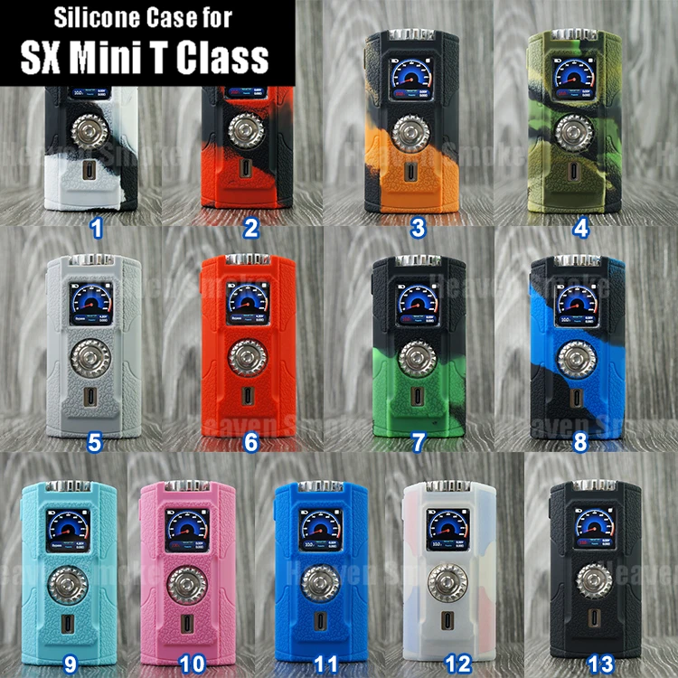 sx mini t class silicone case- heaven smoke (1)