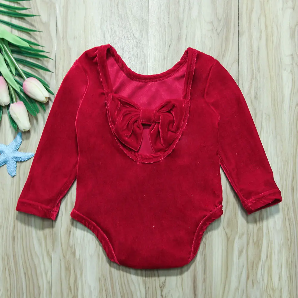 Комбинезон для новорожденных с бантом и длинным рукавом|bodysuit long|brand bodysuitbaby bodysuit