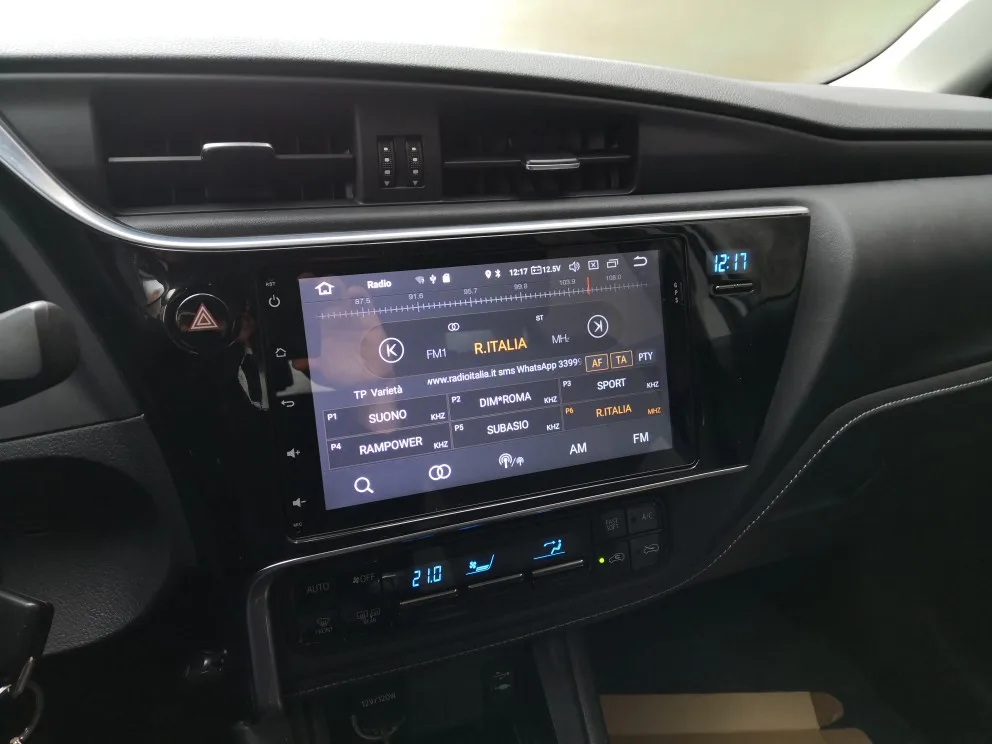 Android 9,0 Автомагнитола 2 Din gps Navi для Toyota Corolla Auris Fortuner Auris innova PX6 DSP ips 4 Гб+ 64 ГБ RDS wifi BT