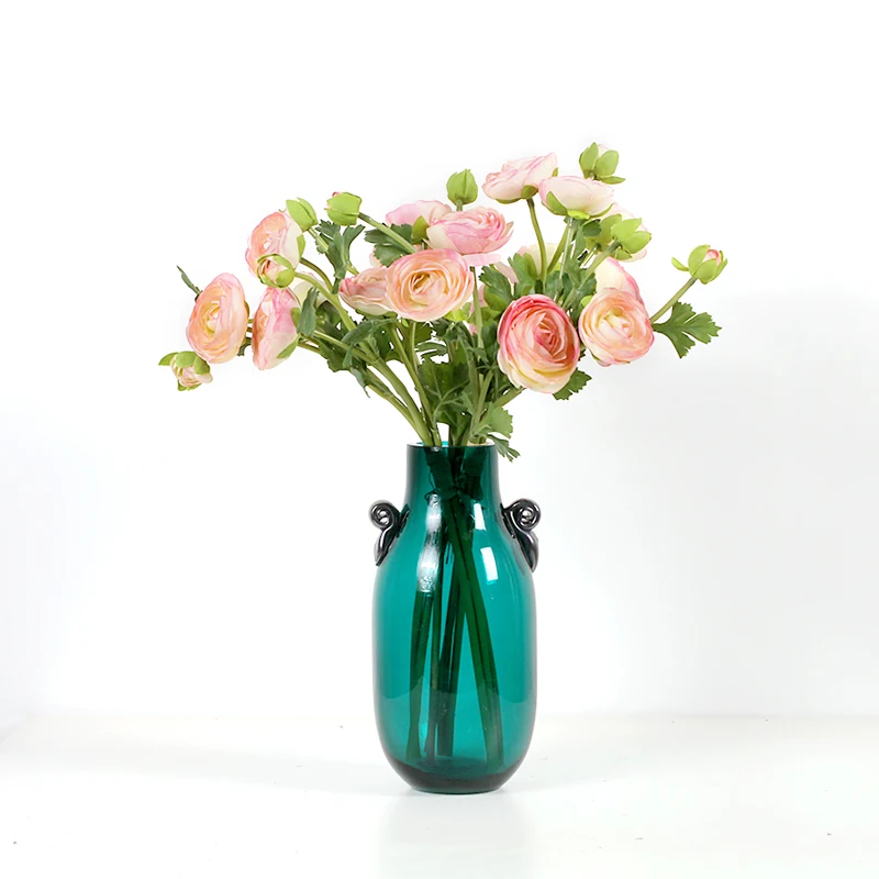 

10PCS New Yellow Tea Rose 3 heads Tea Rose Home Flower Artificial Wedding Flower Party Event Silk Flower Free Shipping