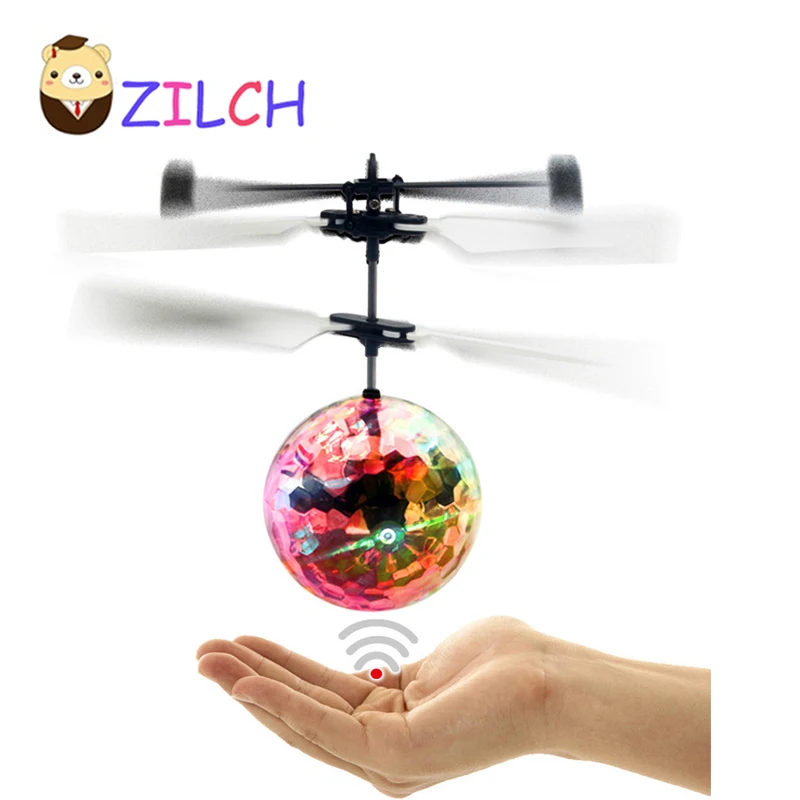 Hot Anti-drop Control Helicopter Flying Transparent Crystal Ball Quadcopter Drone Ar.drone Kids Toy VS Fairy Doll | Игрушки и хобби