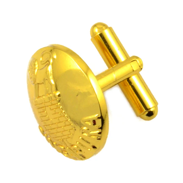

custom copper soft enamel cufflink, gold plated,high quality with good service