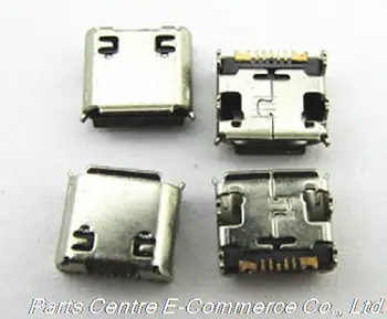 

100 pcs New Micro USB Jack for samsung C6712 charger connector dock port plug