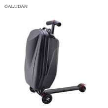 CALUDAN 2" Скутер Багаж чемодан для путешествий сумка на колесиках чемодан на колесиках