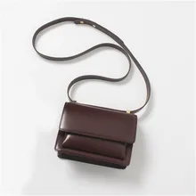2017 nuevas mujeres del diseñador Mensajero de la vendimia Bolsas pu flap crossbody Bolsas Bolsos Mujer negro marrón