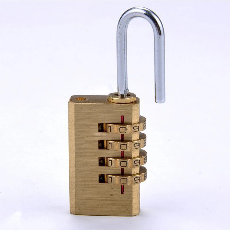 Creative Mini Pure Cooper Security Password Code Lock Combination Padlock 