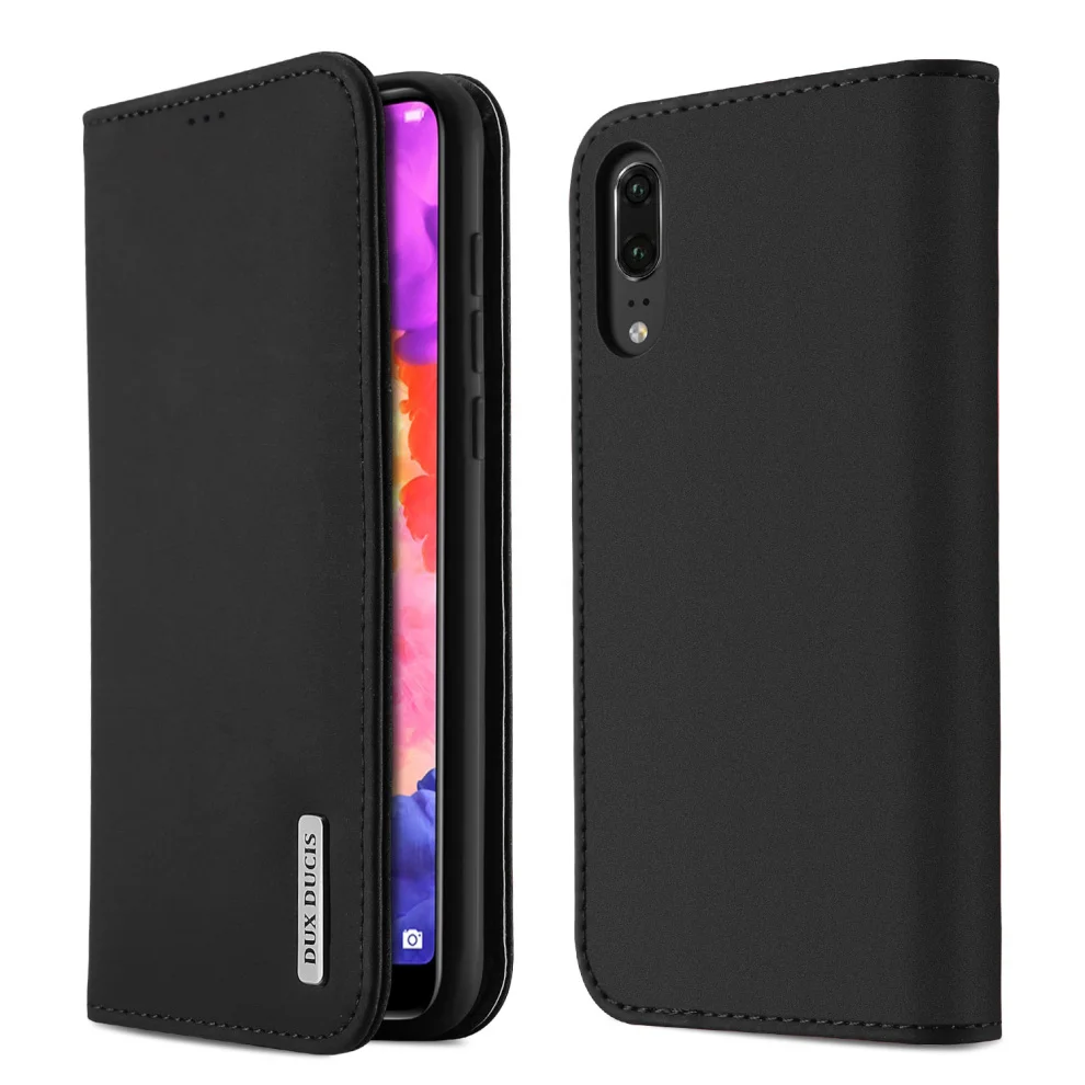 Модный чехол из натуральной кожи для huawei P20/P20 Pro, DUX DUCIS, винтажный кошелек, откидная крышка для huawei P20, чехол для телефона
