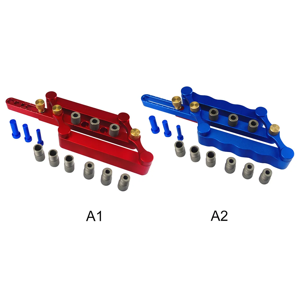 Самоцентрирующийся дюбель набор метрических дюбель сверлильные инструменты 3 в 1 универсальный шаблон мощность столярная Деревообработка