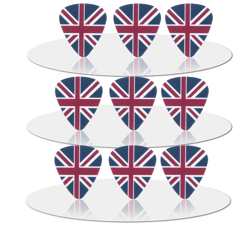 

SOACH 50 шт. 1,0 мм горячая Распродажа, изысканные высококачественные Двухсторонние серьги, сделай сам, дизайн, британский флаг, гитарные укулеле