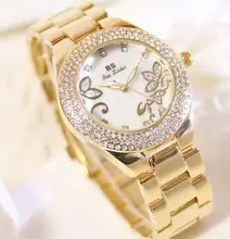 FA1228 Новая Мода женские часы Горный Хрусталь кварцевые часы relogio feminino женщины наручные часы платье мода часы reloj mujer
