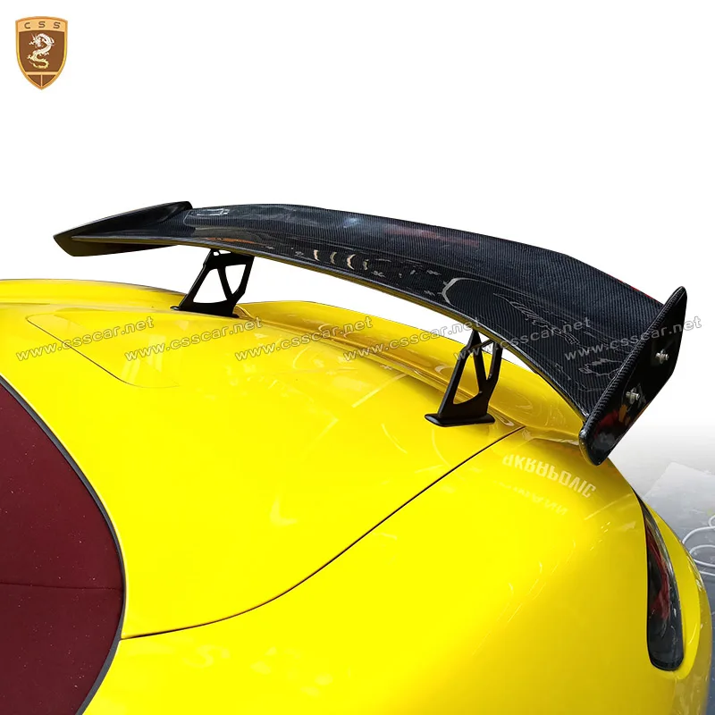 Новинка для 16 18 Porsche Boxster & Cayman GT стиль карбоновое волокно Автомобильная крышка