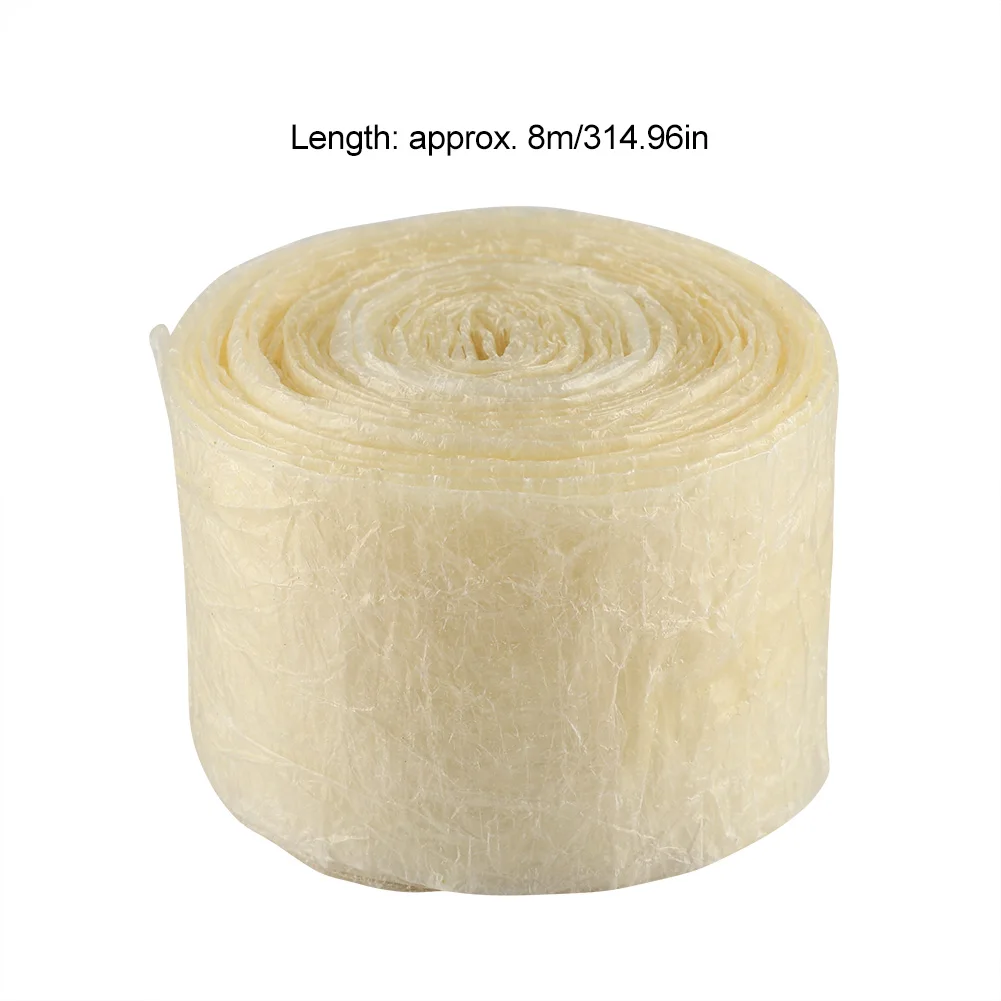 8M Edible Sausage Packaging Tools Sausage Tube Casing For Sausage Maker Machine Hot Dog Hamburger Cooking Tools