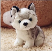 18 CMKawaii Simulation Husky Dog Plush Toy Gift For Kids Stuffed Plush Toy New Arrival free shipping