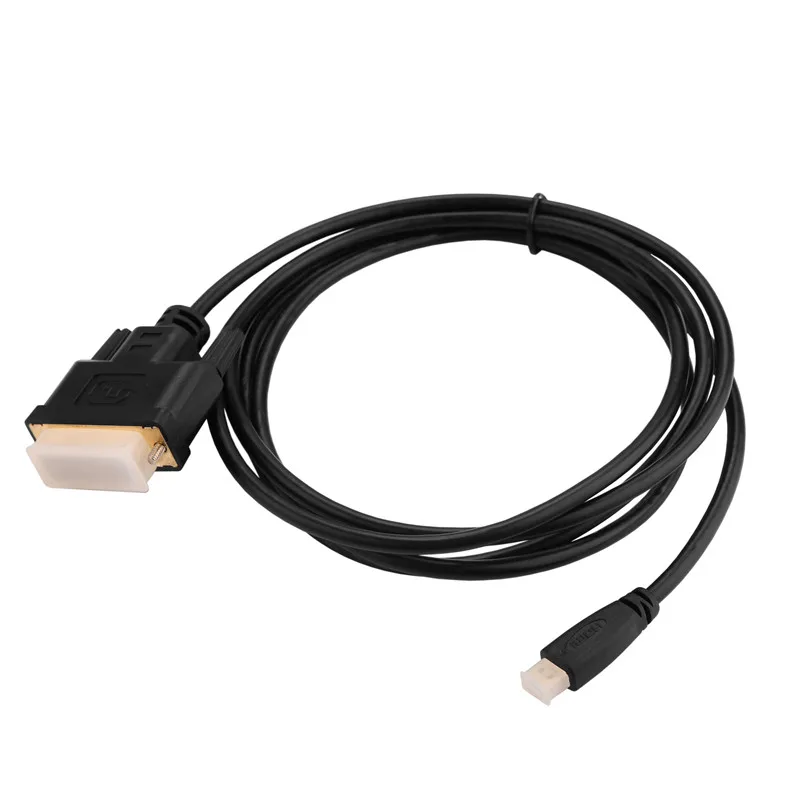 Robotsky микро HDMI к DVI 24+ 1 конвертер адаптер позолоченный HDTV Видео кабель передачи для ПК планшет камера ноутбук