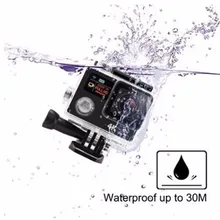 Upslon Original Ultra HD 1080P 4K 30fps 170D WiFi Helmet go Waterproof Pro diving underwater sport cam Eken H3R Action Camera