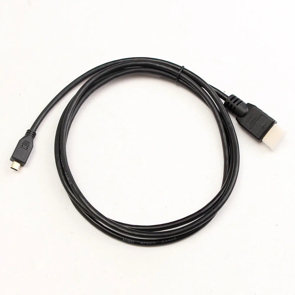 Микро HDMI к HDMI Мужской адаптер конвертер кабель для Droid EVO htc 4G поддерживает 720i, 720 p, 1080i, 1080 p, 1280x1024 30