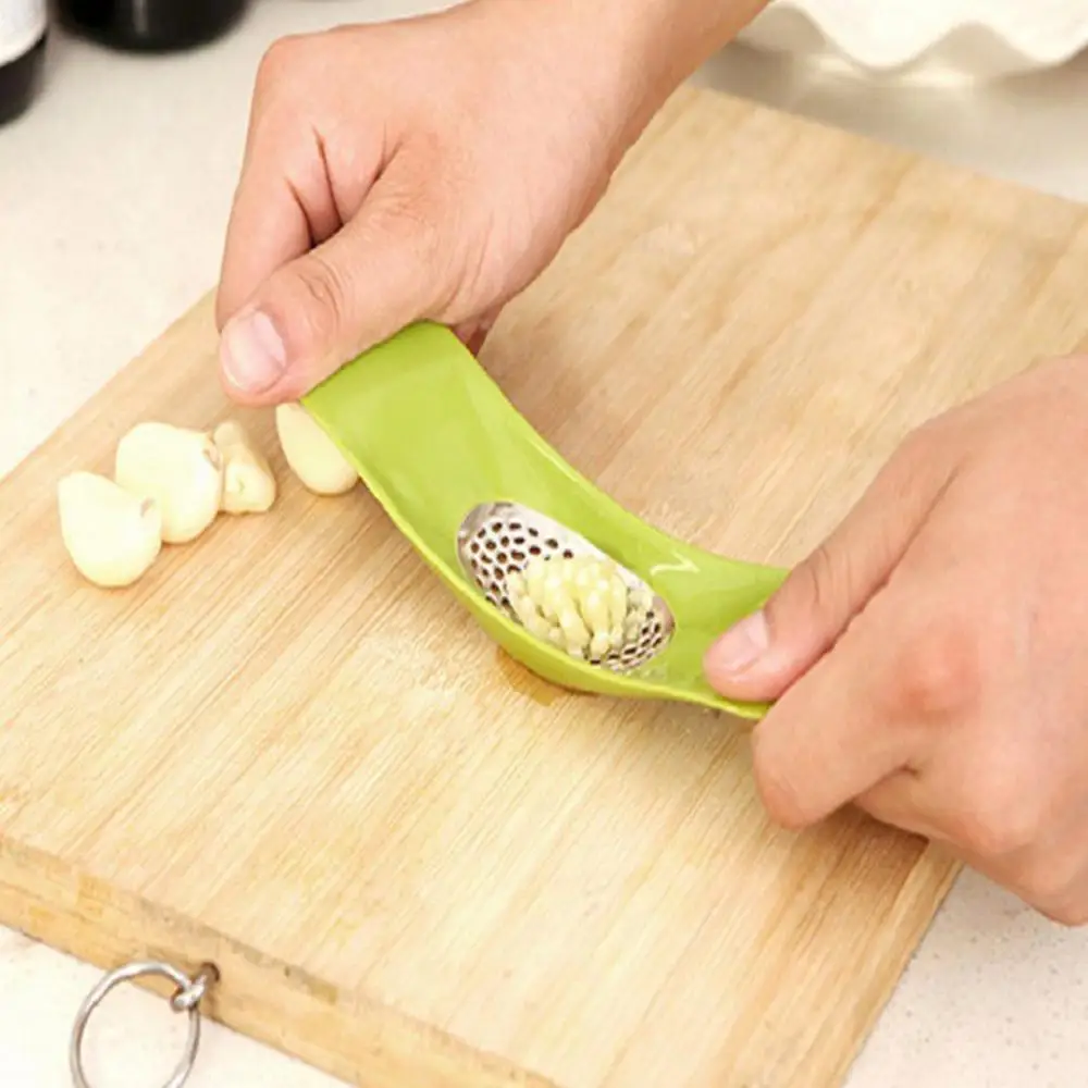 

Stainless Steel Arc Rocker Rocking Garlic Press Crusher Mincer Chopper Kitchen Tools Bottle Opener Can Opener