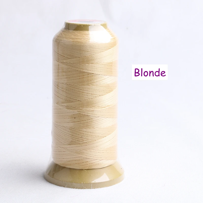 1 Roll Hair Weaving Thread 6 Strands Nylon Thread For Sewing Hair Weft 3pcs  9cm C Type Needles/Weaving Needle/Curved Needle