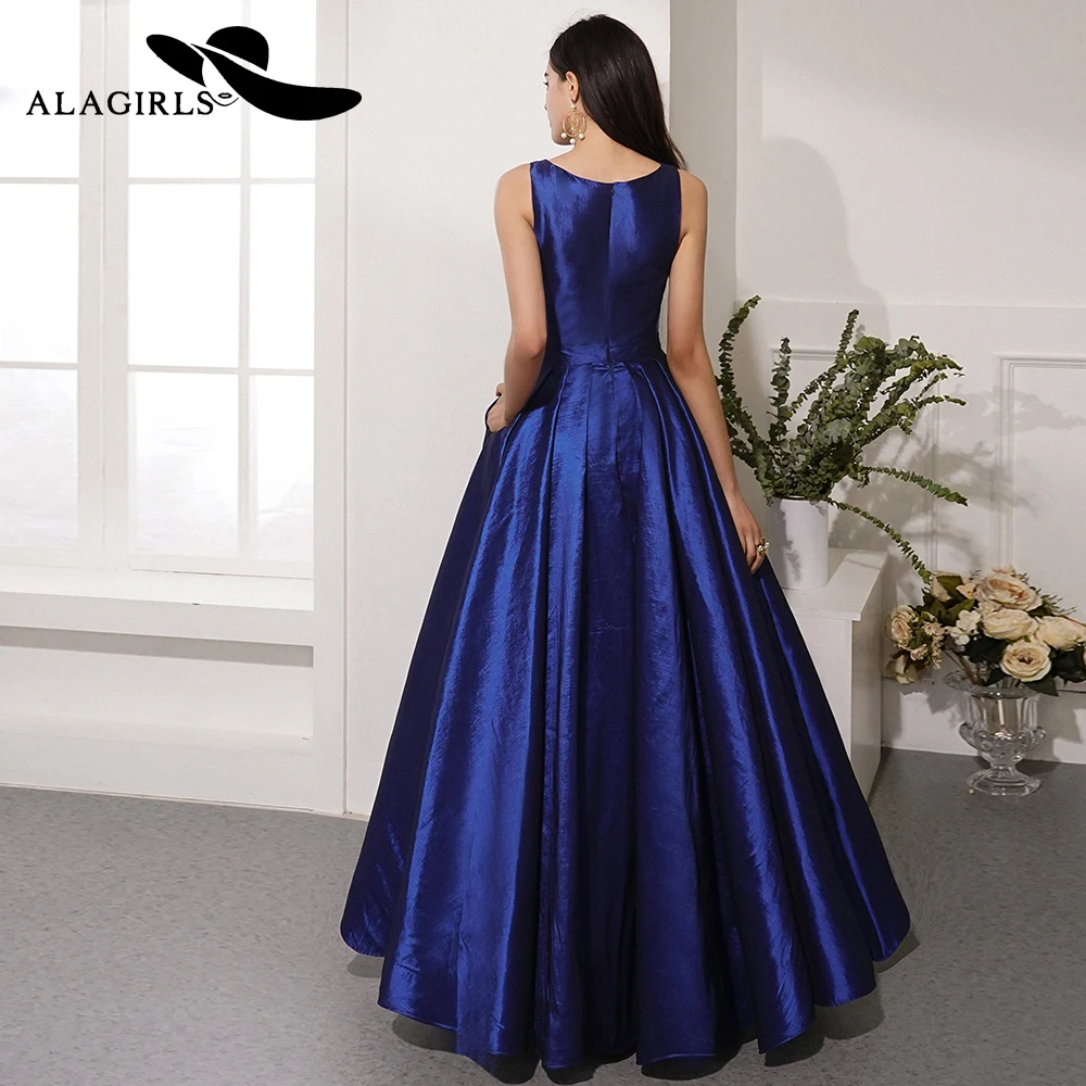 Alagirls Новое поступление вечернее платье длина до пола вечернее платье vestido longo Элегантные Выпускные платья Горячая Распродажа вечерние платья