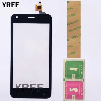 

Phone Touch Panel For Fly FS454 Nimbus 8 FS 454 Touch Screen Digitizer Panel Front Glass Lens Sensor 3m Sticker Wipes