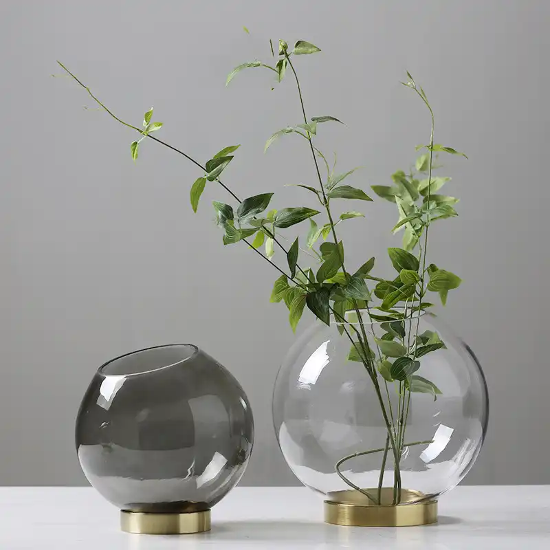 floreros de vidrio de alta calidad floreros de mesa floreros decorativos tienda de oficina regalos de decoracion para el hogar 2019 a estrenar