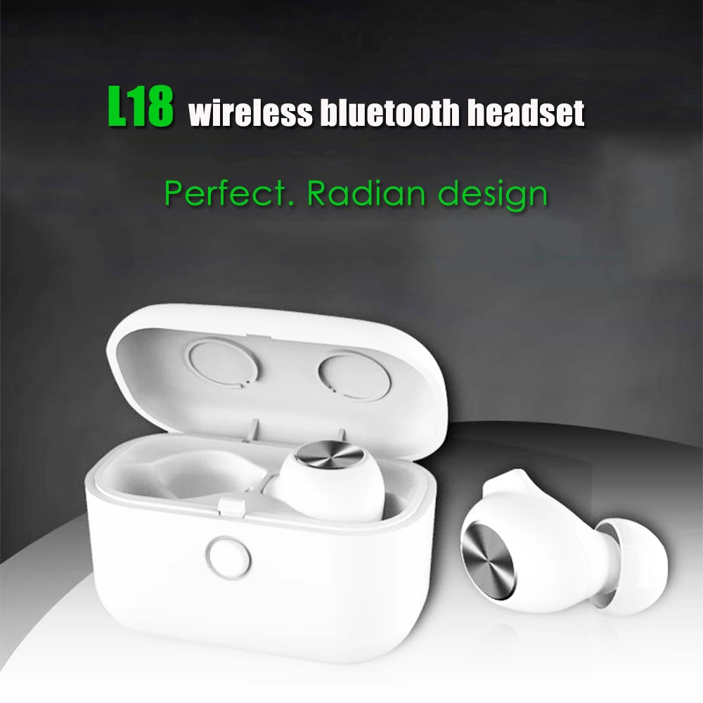 2438.41 руб. |L18 Bluetooth 5,0 беспроводная гарнитура мини ушной TWS стерео звук шумоподавляющий наушник смарт контроль шумоподавление громкой связи-in Наушники и гарнитуры from Бытовая электроника on Aliexpress.com | Alibaba Group