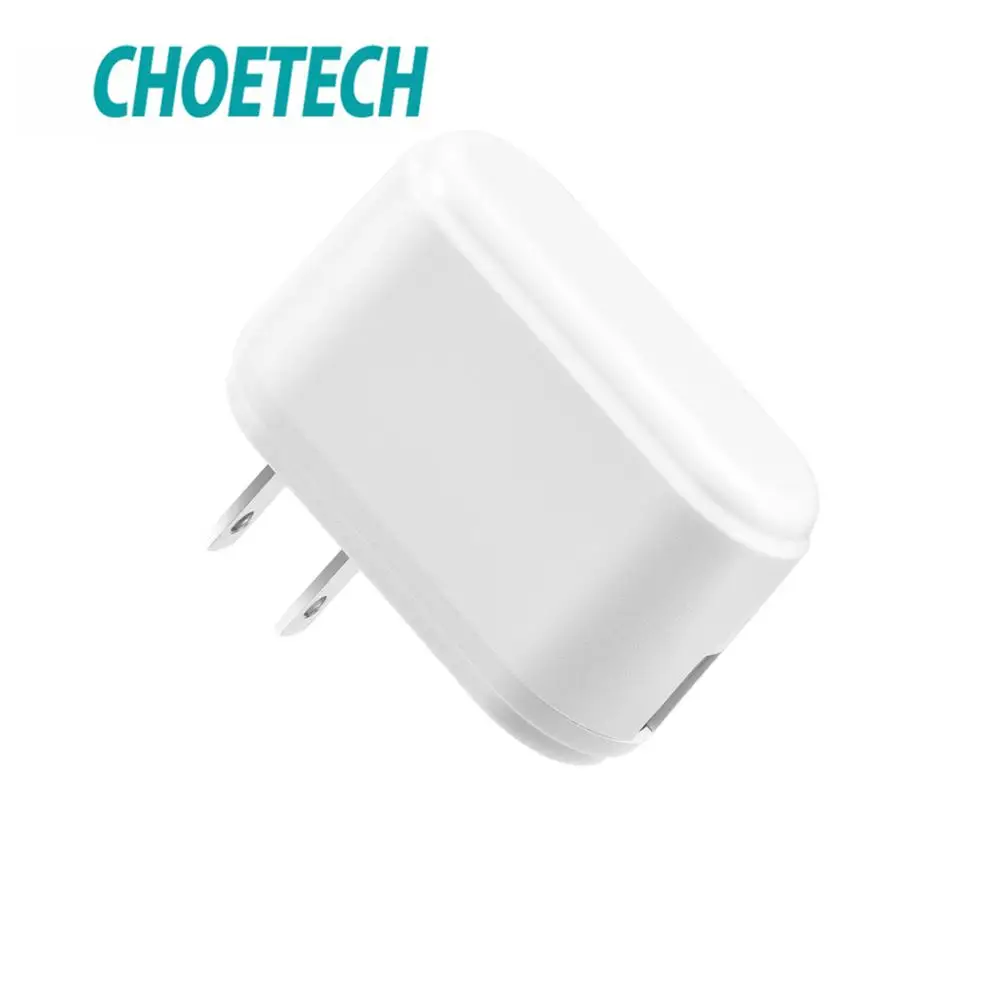 

CHOETECH US Plug USB AC Travel Wall Charging Charger Power Adapter For Apple iPhone 6 6S 5 5S 4 4S 3GS plug