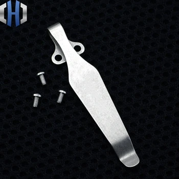 

Stock!!Hot! Spider Clip Design Knife Button Pocket Clip For Knife Titanium EDC Multi Tools Knife Clip Without Pattern DIY Clip