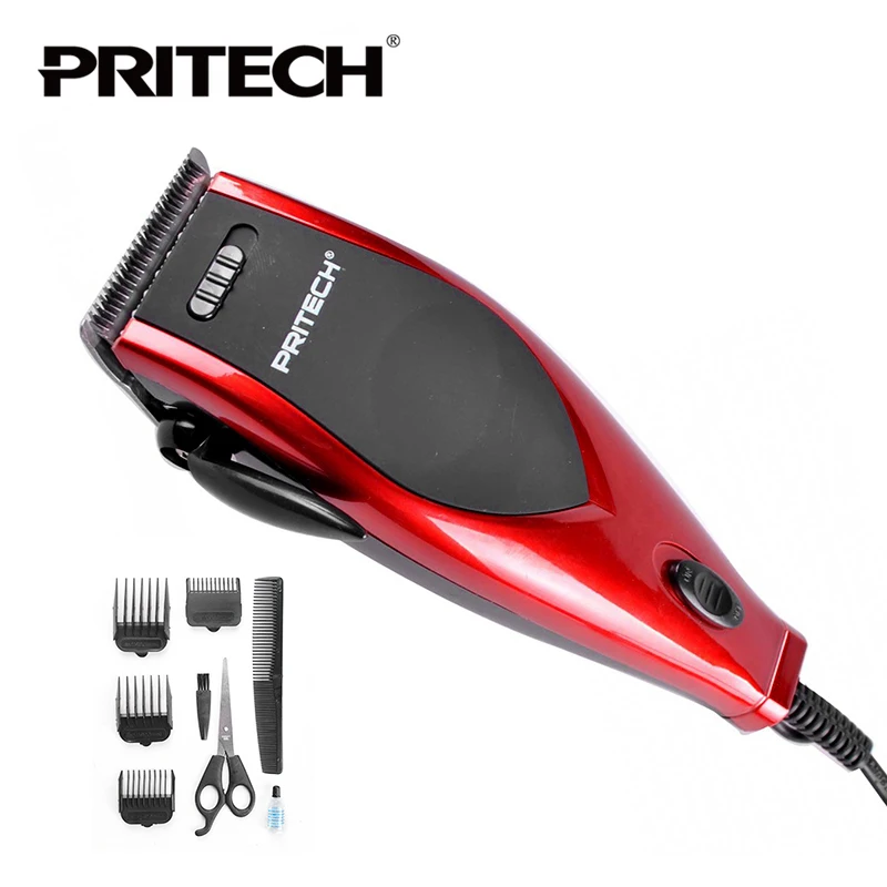 Pritech tagliatore di capelli elettrico barbiere Pritech tagliatore di capelli elettrico barbiere