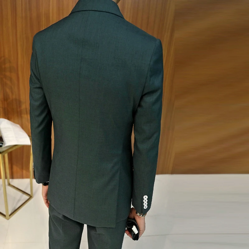 Dark-Green-Business-Suit-Groom-Tuxedos-Slim-Fit-for-Men-Wedding-Suit-2-Pieces-Double-Breasted (1)