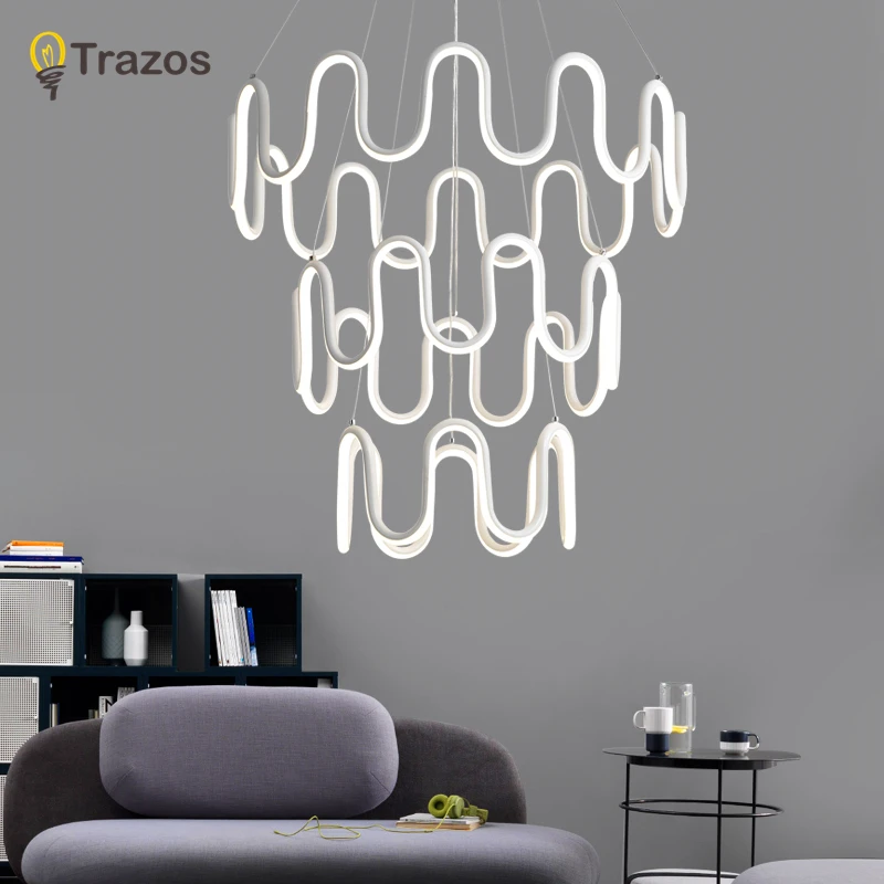 

Led Modern Chandelier Lighting Novelty Lustre Lamparas Colgantes Lamp for Bedroom Living Room luminaria Indoor Light Chandeliers