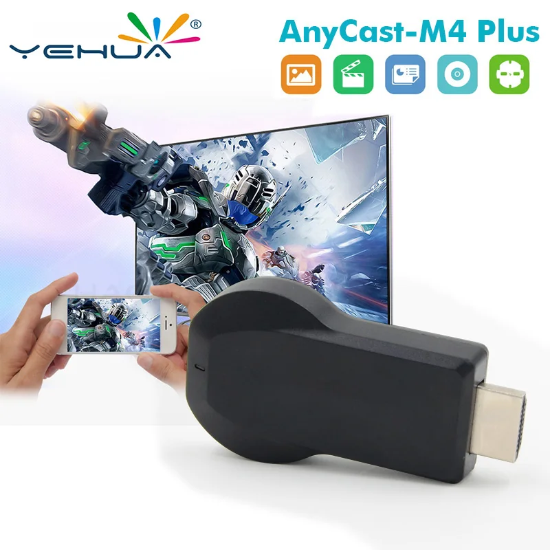 

Wireless HDMI Internet Media Mirroring Dongle Wifi Display Receiver HDMI For IOS Airplay Andriod TV Stick Screen Stream Share